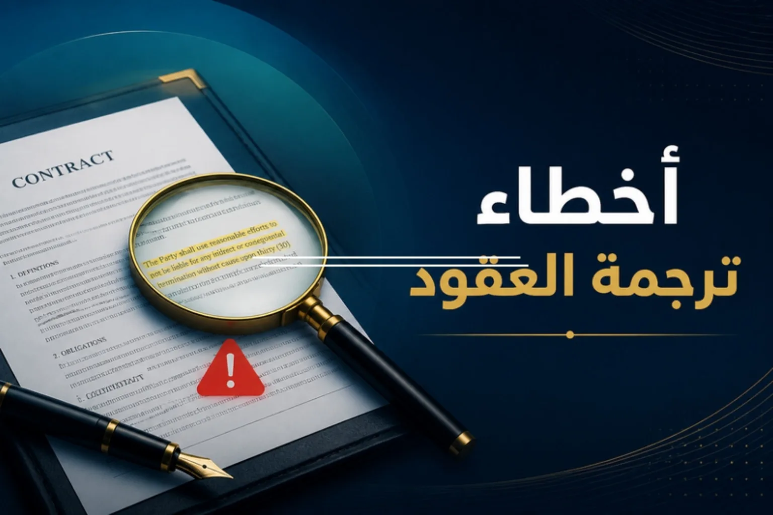 7 أخطاء يجب تجنبها عند ترجمة العقود